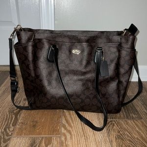 AUTHENTIC COACH DIAPER BAG